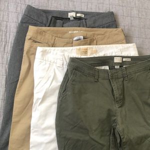 Lot 4 pair pants size 6